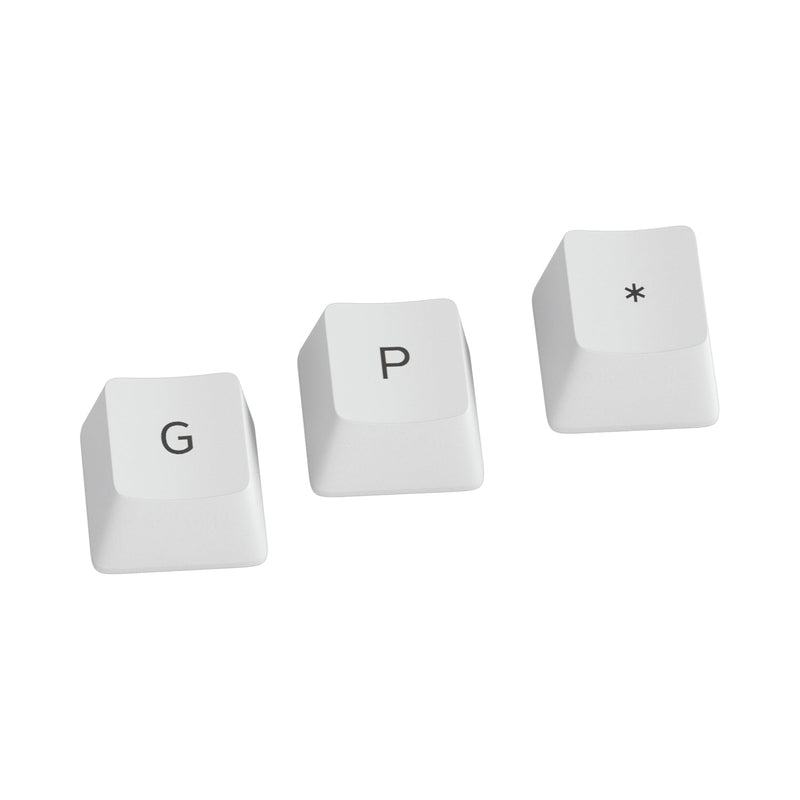 Load image into Gallery viewer, Glorious GPBT Premium Keycaps in Arctic White
