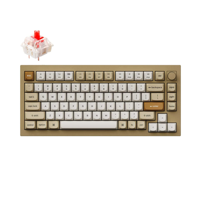 Load image into Gallery viewer, Keychron Q1 Version2 Hotswappable 75% Custom Mechanical Keyboard
