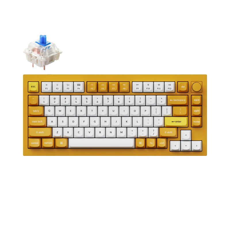 Load image into Gallery viewer, Keychron Q1 Version2 Hotswappable 75% Custom Mechanical Keyboard
