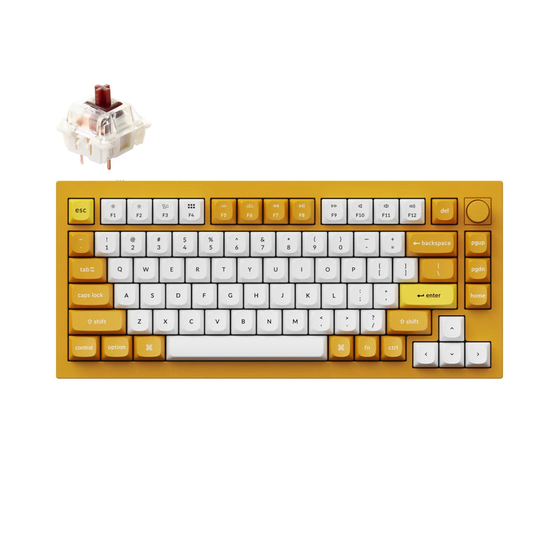 Load image into Gallery viewer, Keychron Q1 Version2 Hotswappable 75% Custom Mechanical Keyboard
