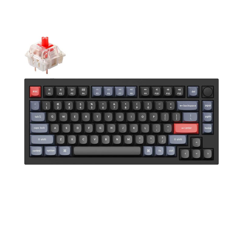 Load image into Gallery viewer, Keychron Q1 Version2 Hotswappable 75% Custom Mechanical Keyboard
