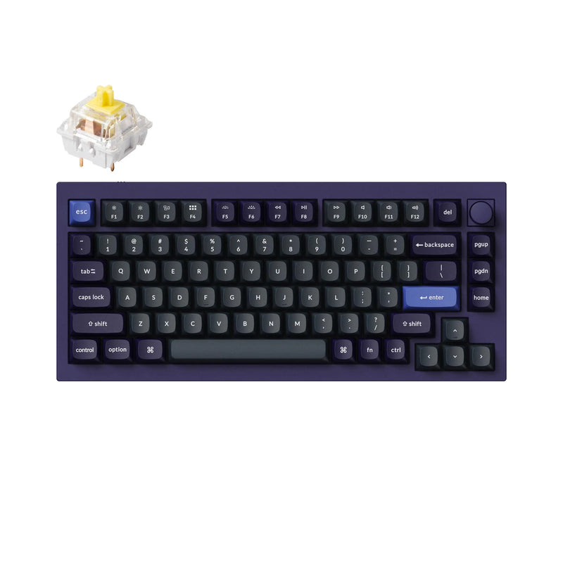 Load image into Gallery viewer, Keychron Q1 Version2 Hotswappable 75% Custom Mechanical Keyboard
