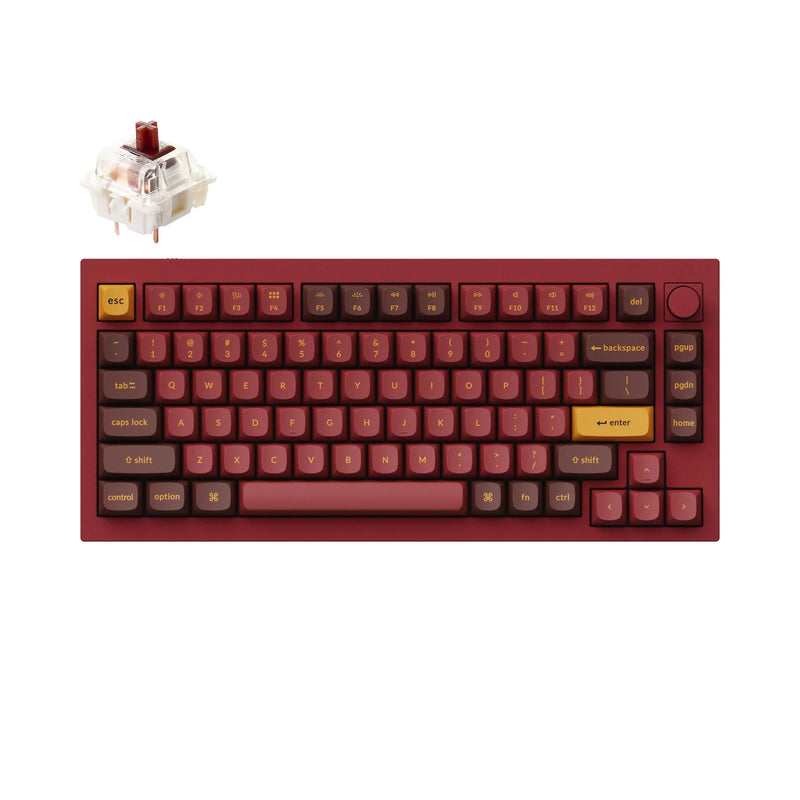 Load image into Gallery viewer, Keychron Q1 Version2 Hotswappable 75% Custom Mechanical Keyboard
