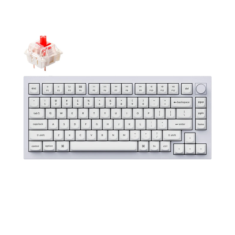 Load image into Gallery viewer, Keychron Q1 Version2 Hotswappable 75% Custom Mechanical Keyboard
