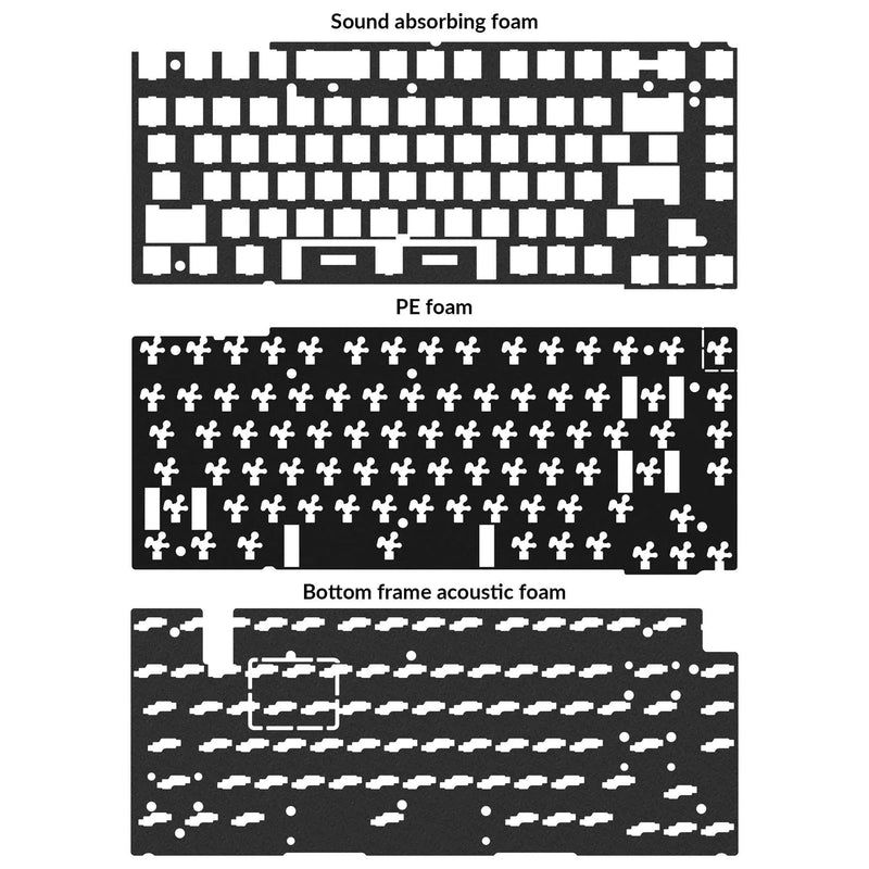 Load image into Gallery viewer, Keychron Q1 &amp; Q1 Pro Acoustic Upgrade Kit
