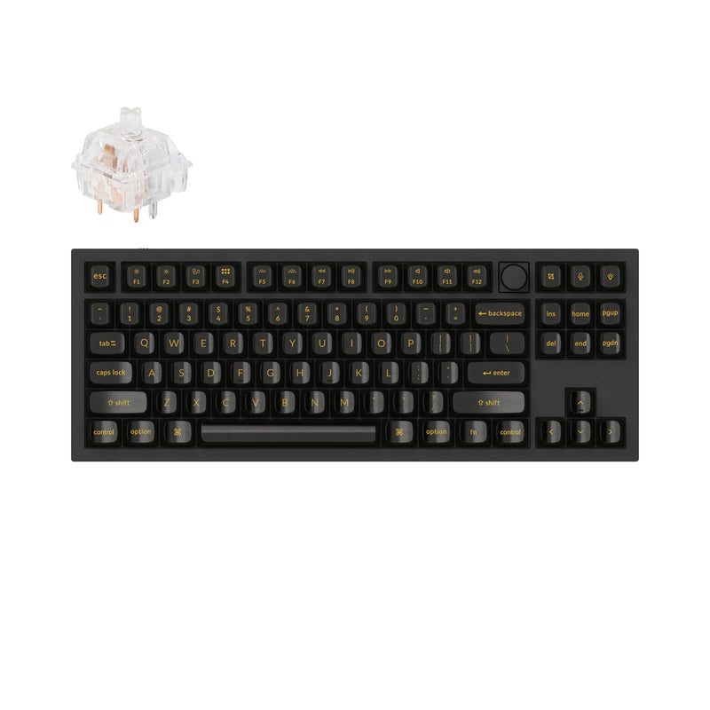 Load image into Gallery viewer, Keychron Q3 Hotswappable TKL Custom Mechanical Keyboard
