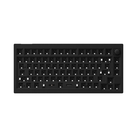 Keychron V1 QMK Custom Mechanical Keyboard - Carbon Black
