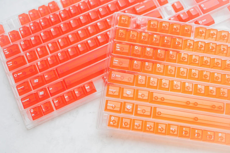 Load image into Gallery viewer, LeleLabs Crystal Clear ABS Keycaps
