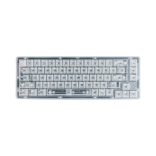 LeleLabs Crystal Clear ABS Keycaps