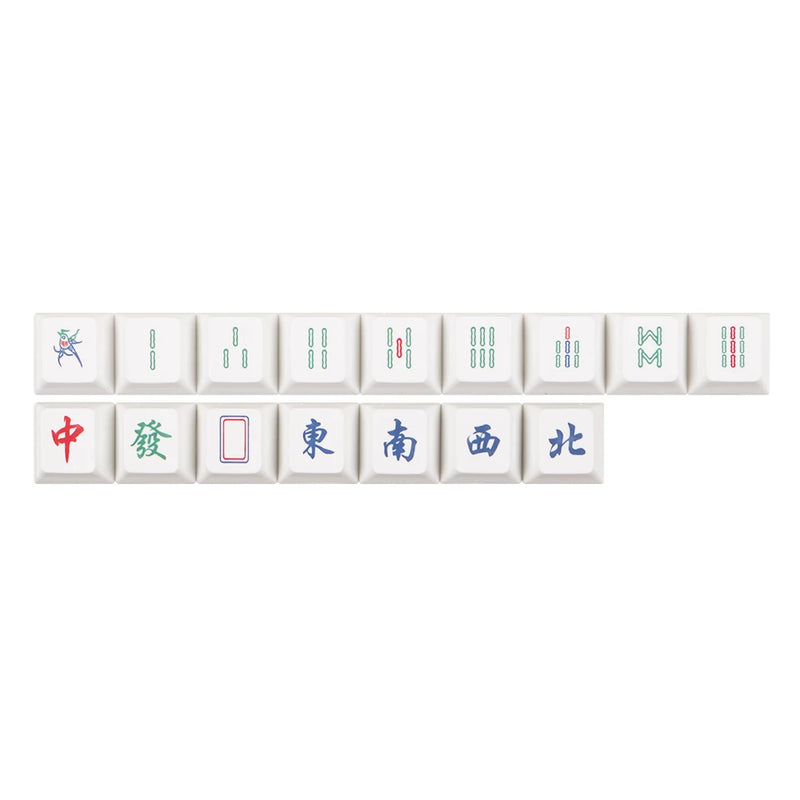 Load image into Gallery viewer, JKDK Mahjong Keycaps PBT Dye-Sub Cherry Profile
