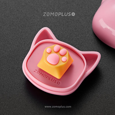 ZOMO Plus ABS & Silicone Kitty Paw Artisan Keycap