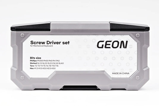 GEONWORKS x NANCH Screw Driver Set