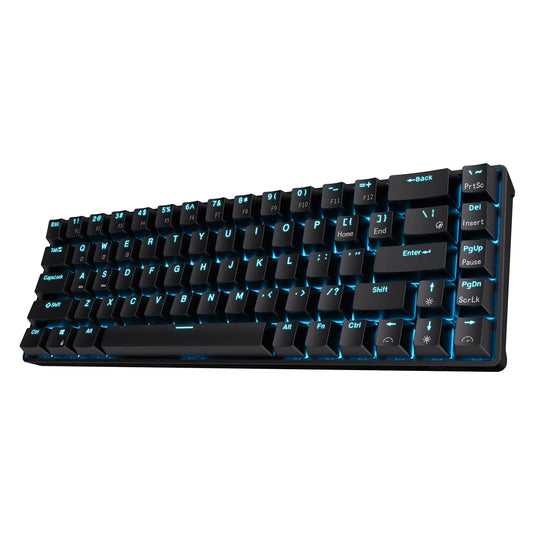 Royal Kludge RKG68 65% Wired/Bluetooth/2.4G Tri-mode Wireless Hotswappable Keyboard