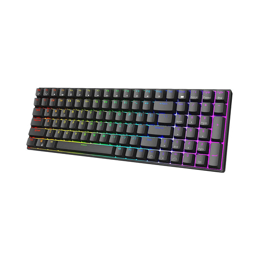 Royal Kludge RK100 96% Wireless Hotswappable Keyboard - Black