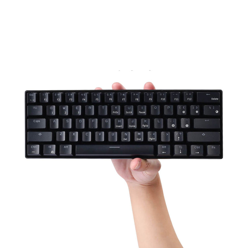 Load image into Gallery viewer, Royal Kludge RK61 60% Wireless Hotswappable Keyboard - Black
