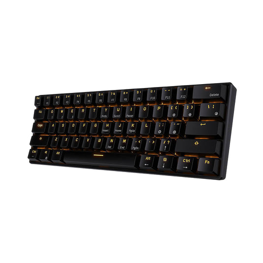 Royal Kludge RK61 60% Wireless Hotswappable Keyboard - Black