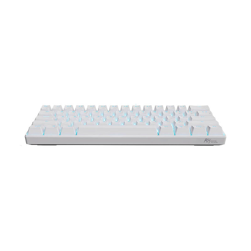 Load image into Gallery viewer, Royal Kludge RK61 60% Wireless Hotswappable Keyboard - White
