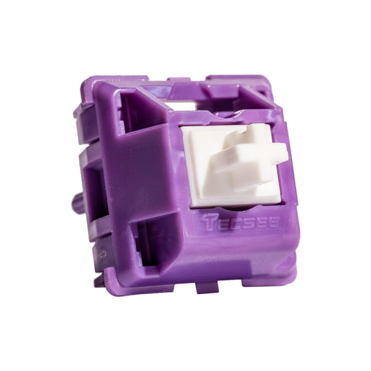 TECSEE Purple Panda Tactile Switches