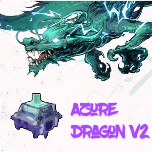 Gopolar x Gateron Azure Dragon V2 Tactile Switches