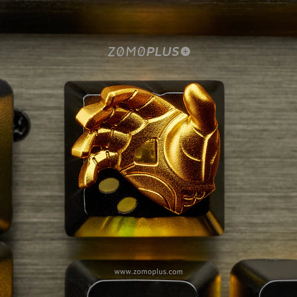 Load image into Gallery viewer, ZOMOPLUS DOTA2 Hand of Midas Magnetic Aluminum Artisan Keycap

