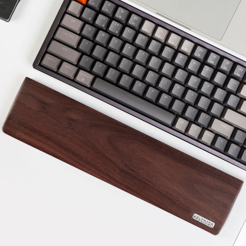 Load image into Gallery viewer, Keychron K2 K6 Walnut Wood Palm Rest
